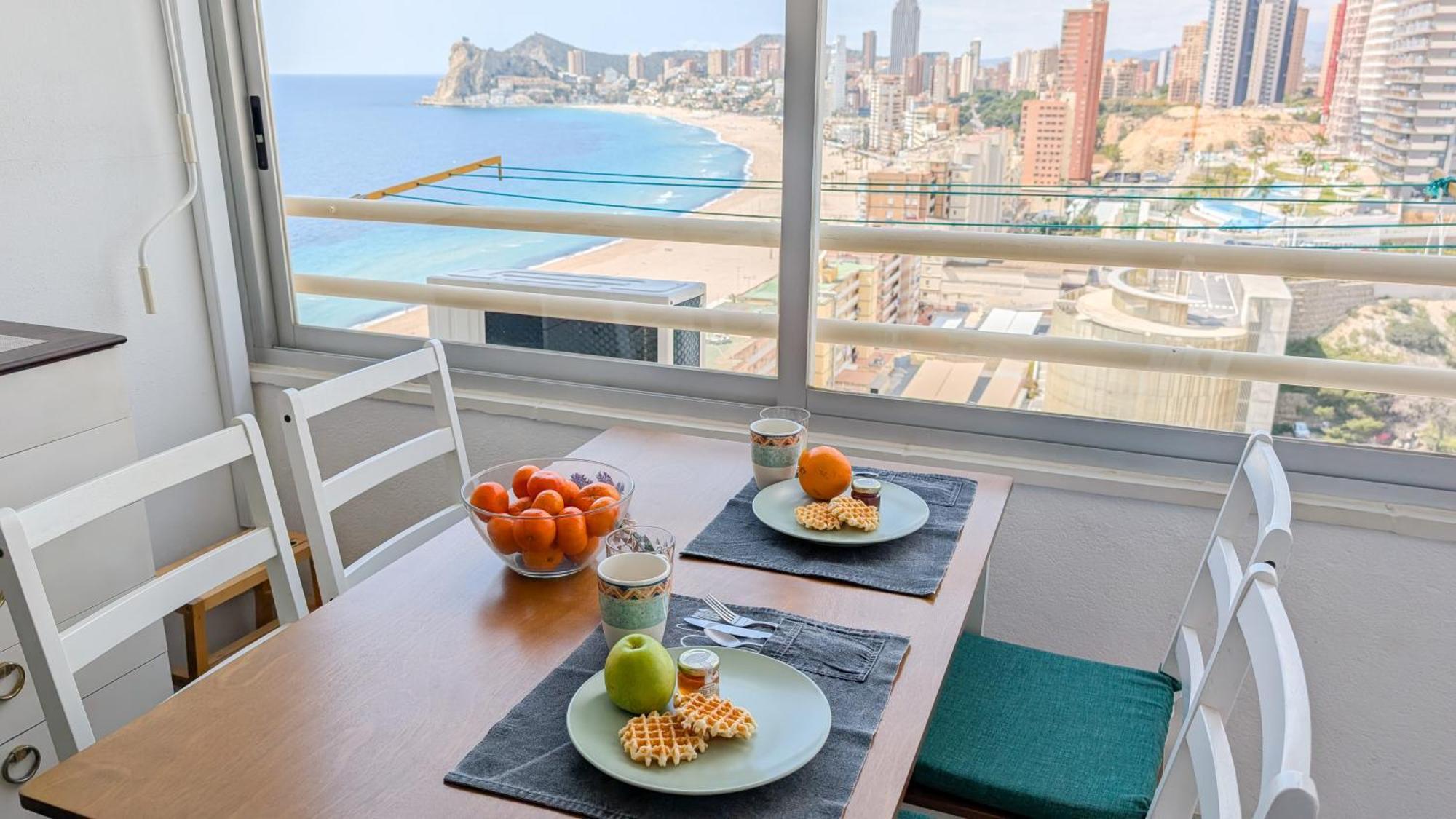 Pintor Sorolla Sea Front Apartment Бенідорм Екстер'єр фото